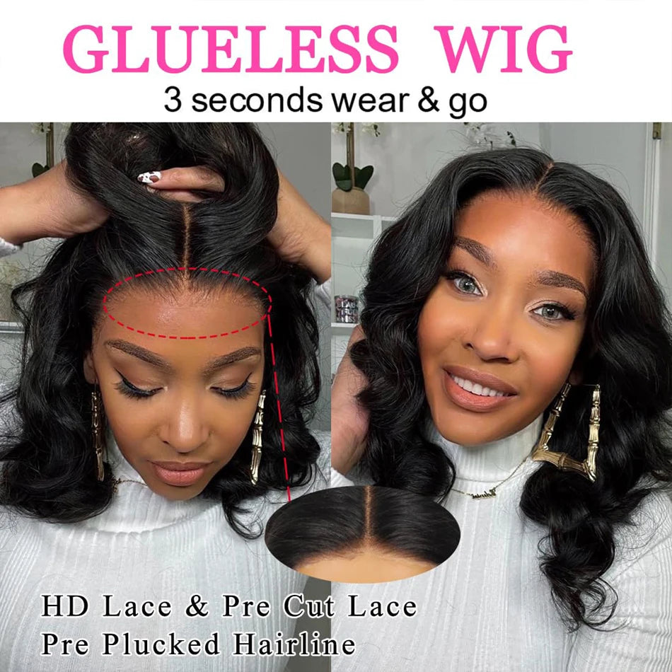 13x4 13x6 Lace Frontal Wigs Human Hair Brazilian Body Wave 5x5 Lace Closure Wigs Brazilian 300 Density Human Hair WigsBeliself