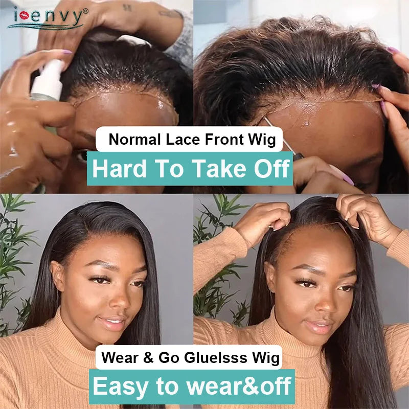 13X4 Burgundy Glueless Body Wave Wear And Go Human Hair Wig Brazilian Colored Red Lace Frontal Wigs Preplucked Pre Cut Lace Wigs
